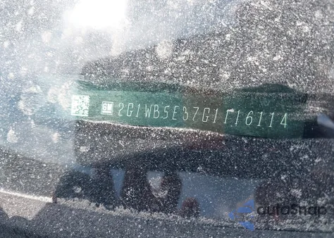 2016 Chevrolet Impala Limited Lt из США, поврежденный, VIN 2G1WB5E37G1116114